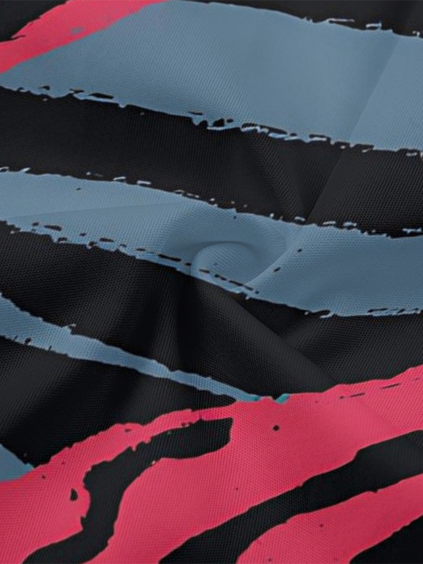 Bold Geo Animal Flare Sleeve Bodycon Midi Dress PQR5897