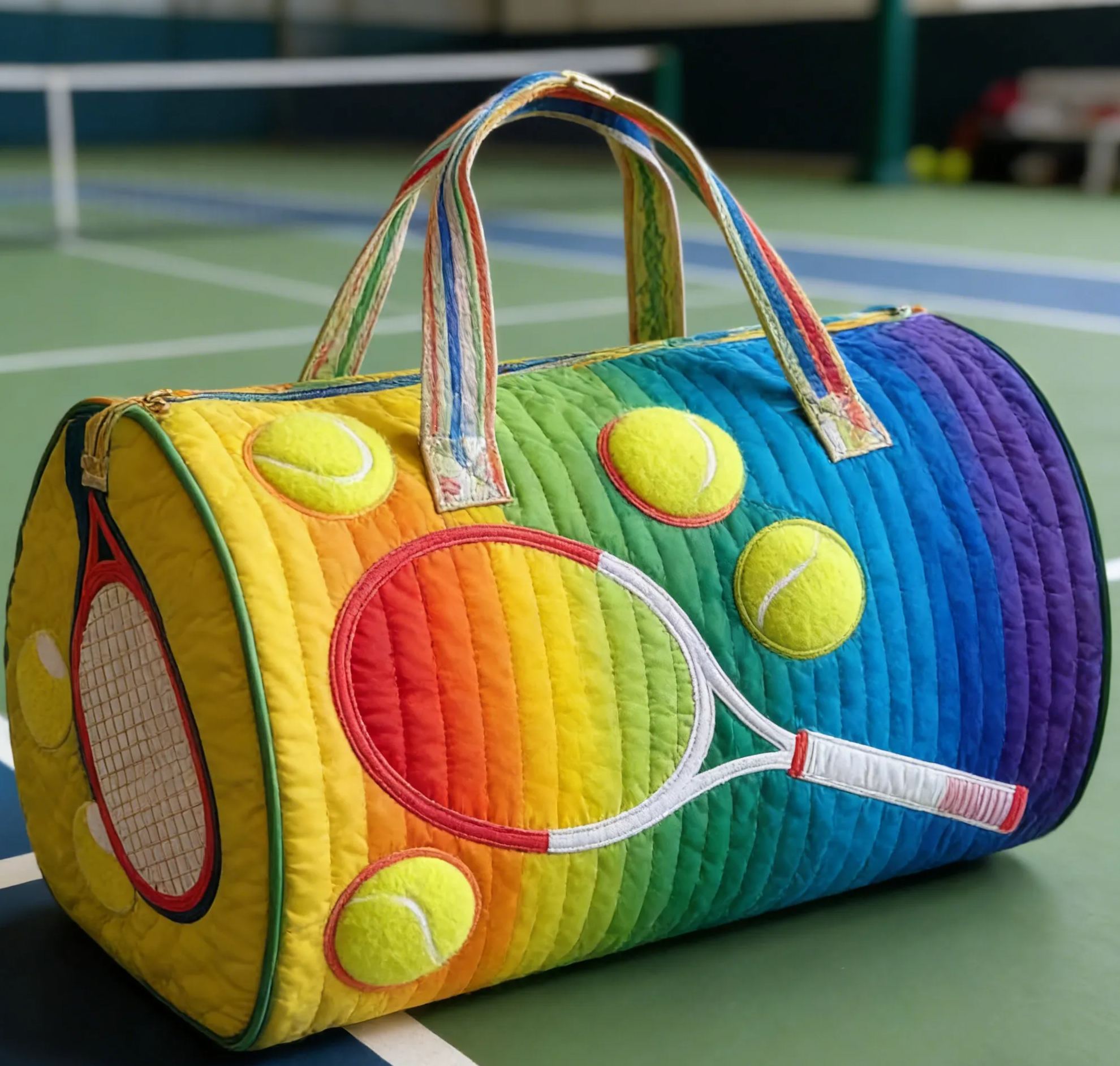 Stylish & Spacious Tennis Duffle Bag for Daily Use-11