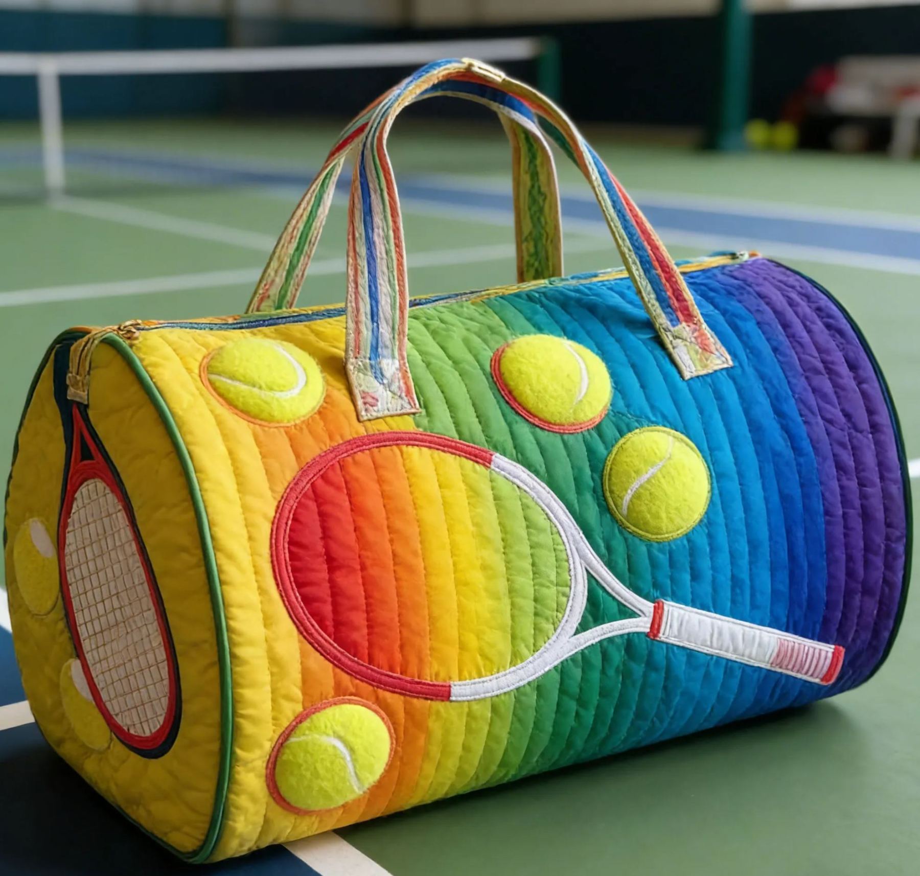 Stylish & Spacious Tennis Duffle Bag for Daily Use-11