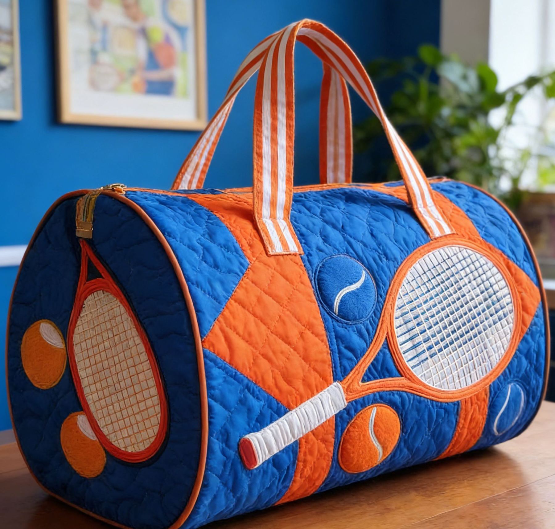 Stylish & Spacious Tennis Duffle Bag for Daily Use-14