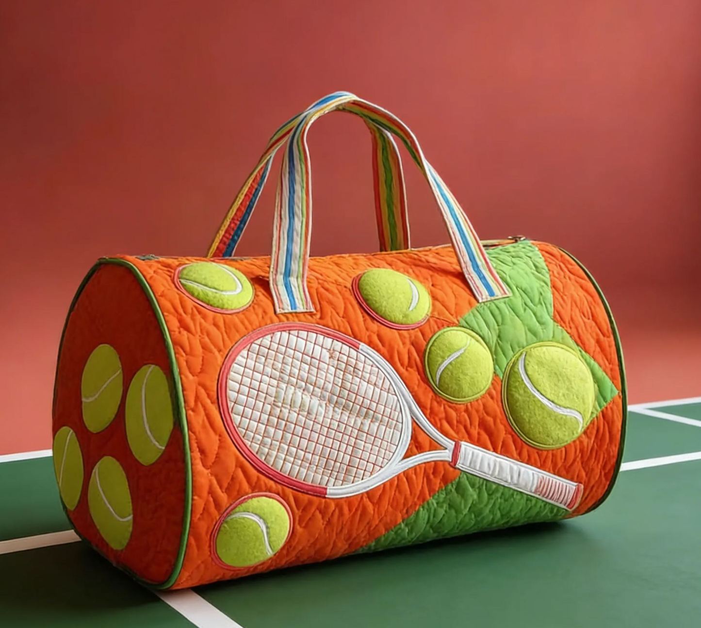 Stylish & Spacious Tennis Duffle Bag for Daily Use-18