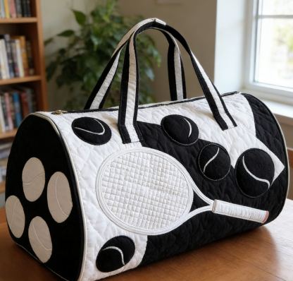 Stylish & Spacious Tennis Duffle Bag for Daily Use-QT20
