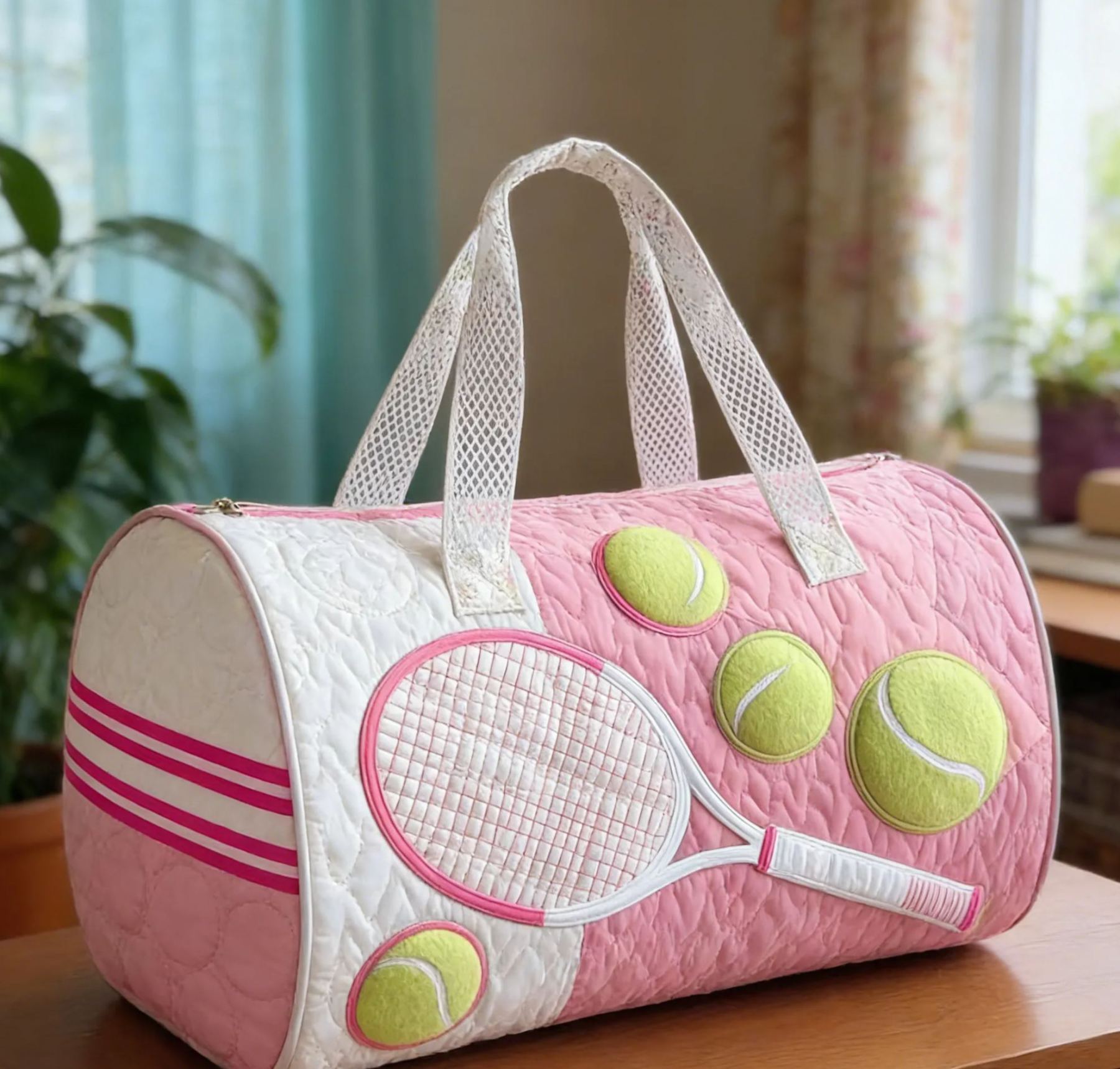 Stylish & Spacious Tennis Duffle Bag for Daily Use-QT23