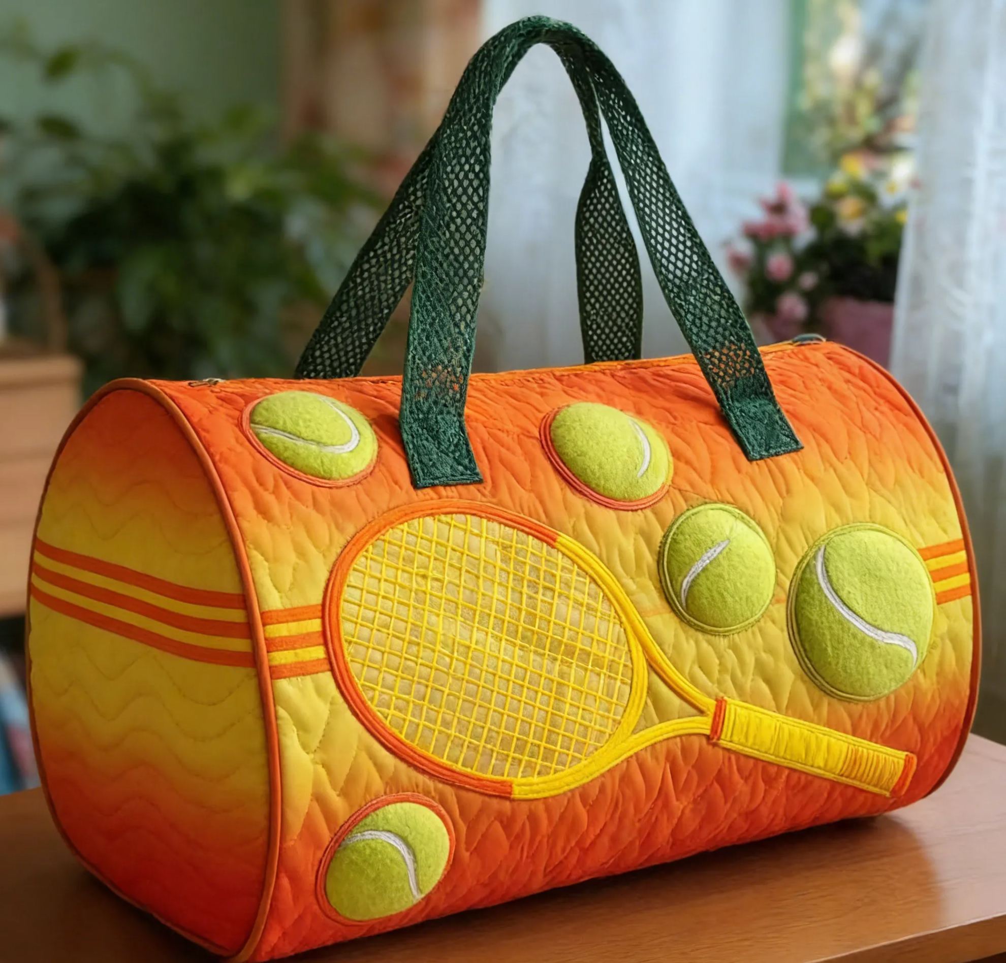 Stylish & Spacious Tennis Duffle Bag for Daily Use-QT24