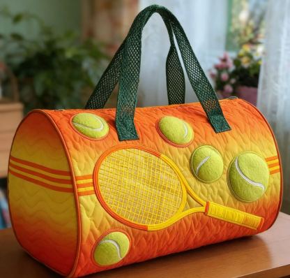 Stylish & Spacious Tennis Duffle Bag for Daily Use-QT24