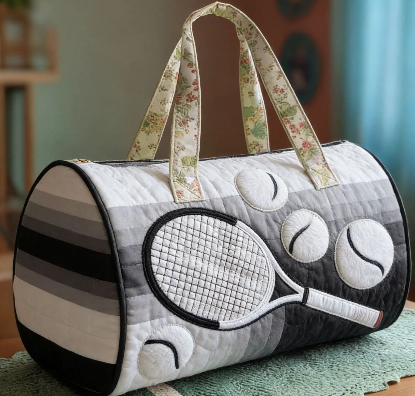 Stylish & Spacious Tennis Duffle Bag for Daily Use-QT27