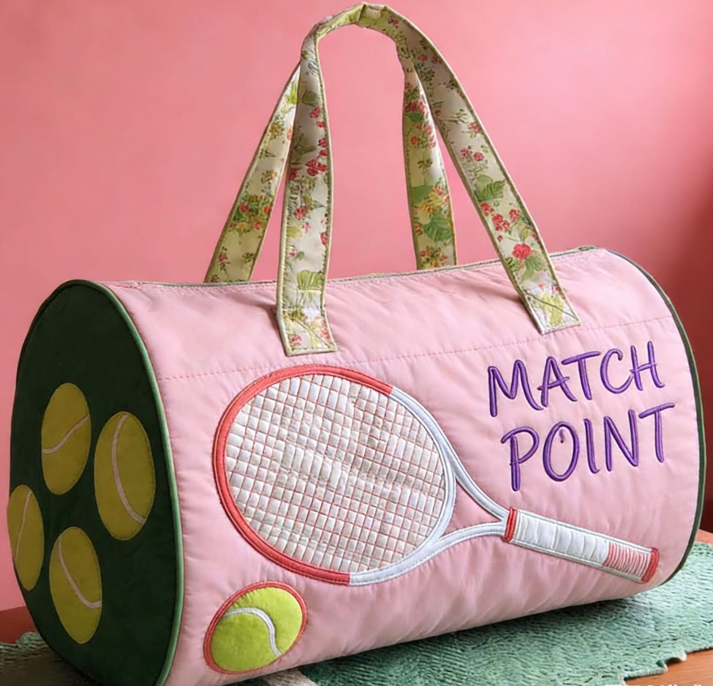 Stylish & Spacious Tennis Duffle Bag for Daily Use-QT44