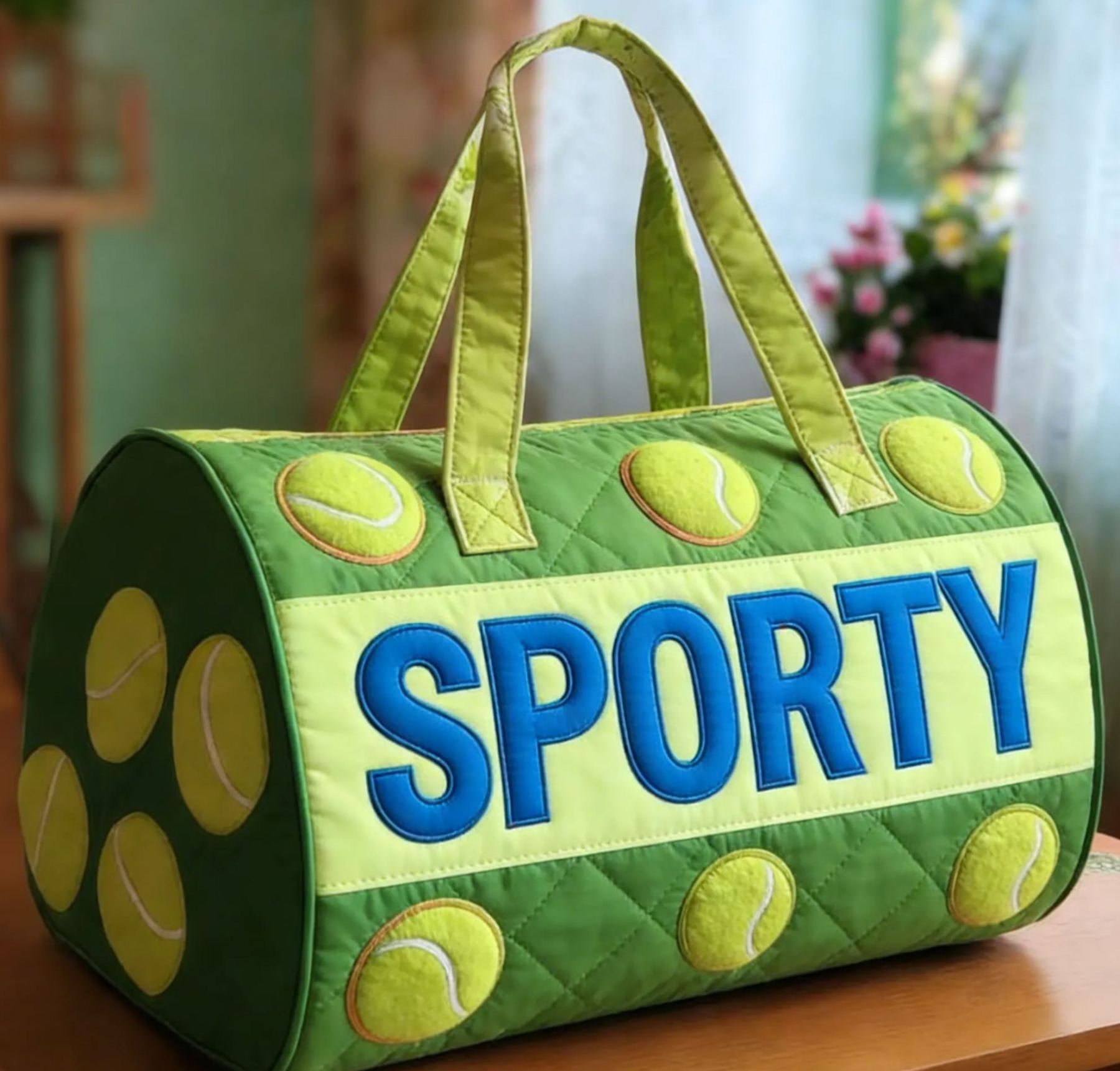 Stylish & Spacious Tennis Duffle Bag for Daily Use-QT46