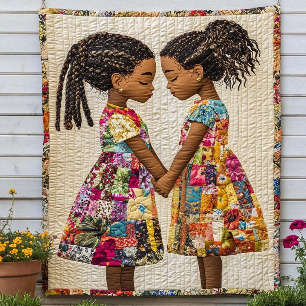 African Quilted Blanket