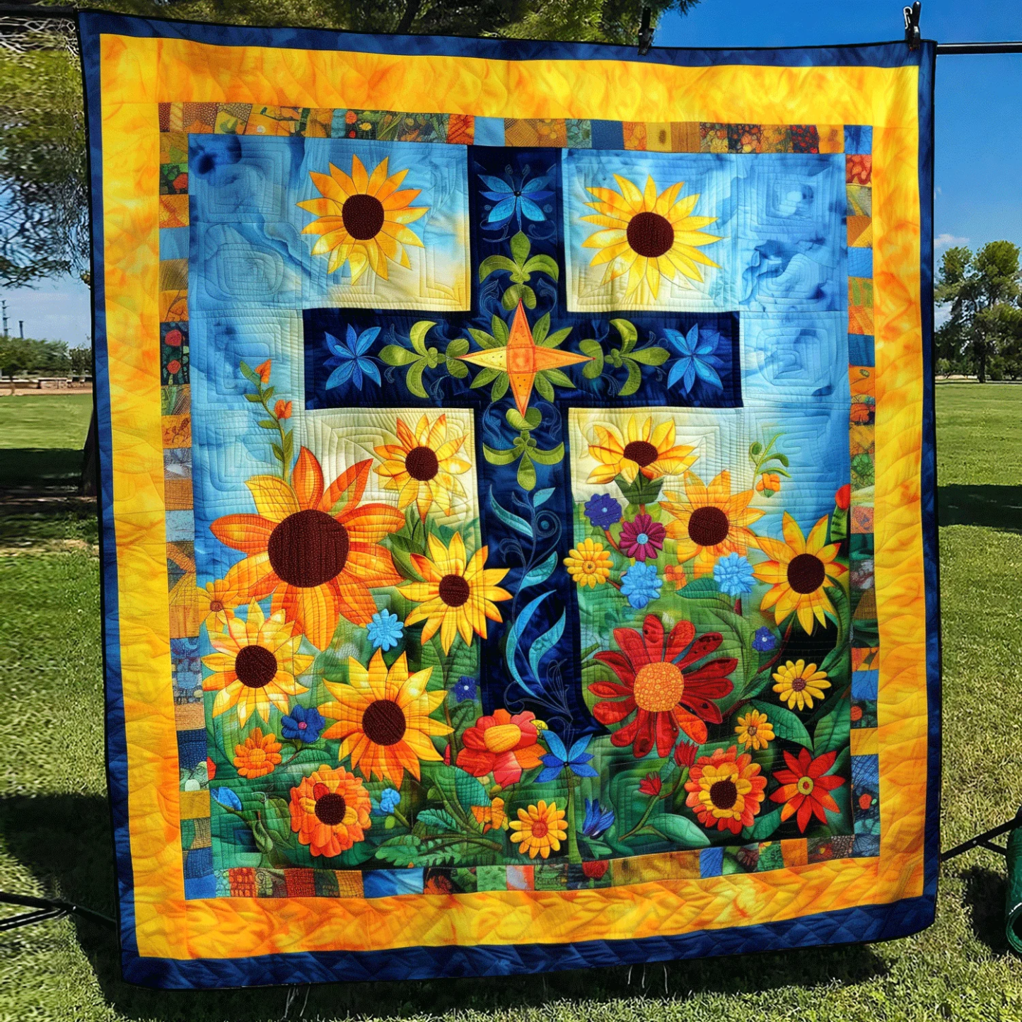 Christian Quilted Blanket