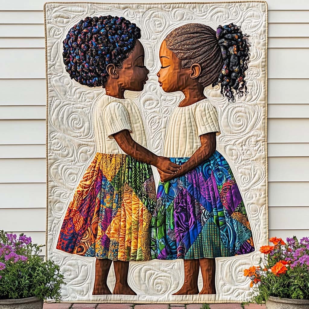 African Quilted Blanket