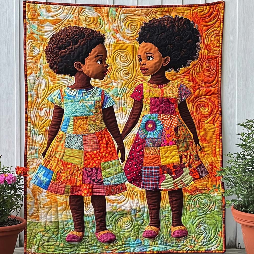 African Quilted Blanket