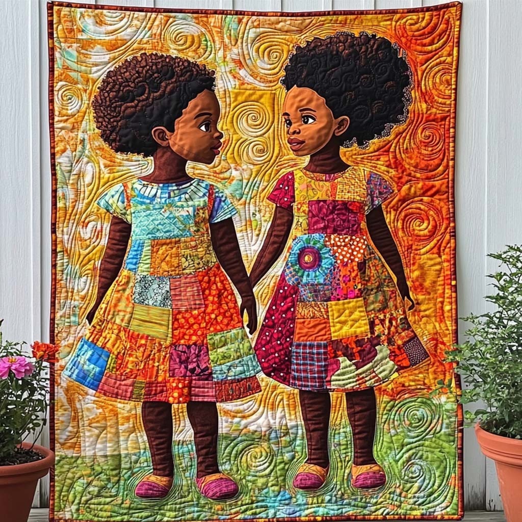 African Quilted Blanket