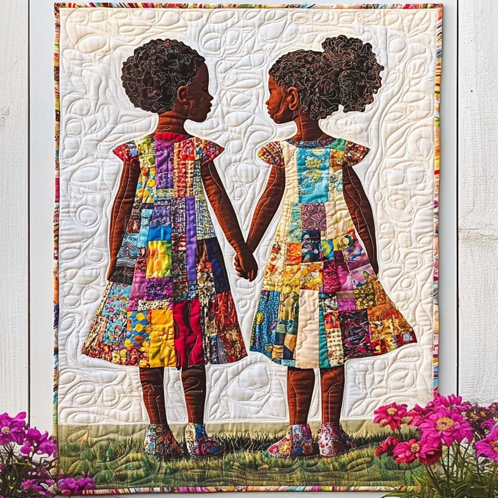 African Quilted Blanket