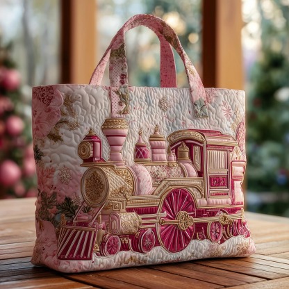 Train Quilted Tote Bag GFTOMA2594