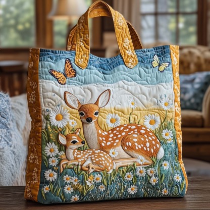 Meadow Rest Quilted Tote Bag GFTOQA913
