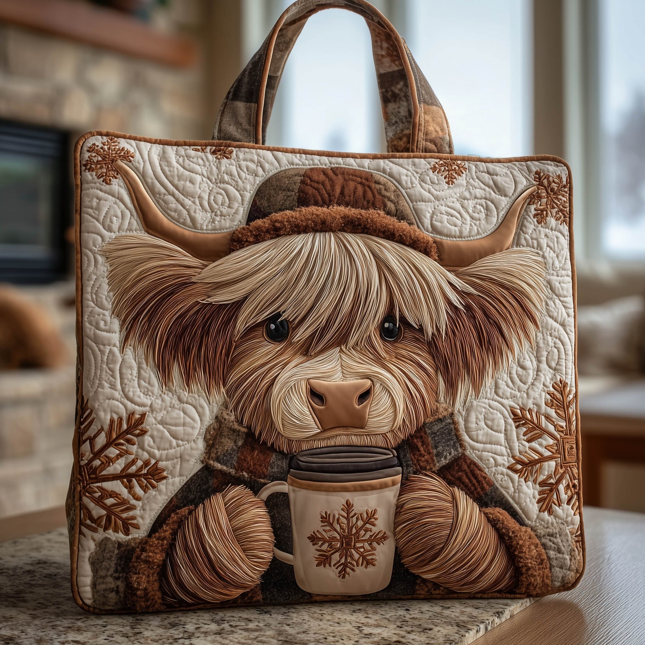 Cozy Hoof Quilted Tote Bag GFTONT5970