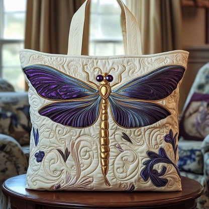 Elegant Wings Quilted Tote Bag GFTOTP12164