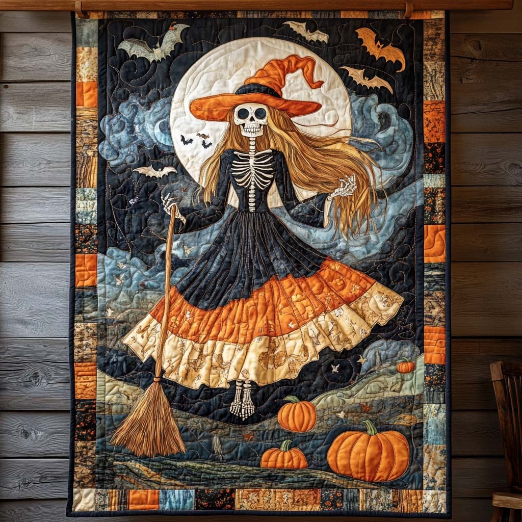 Halloween Quilted Blanket 