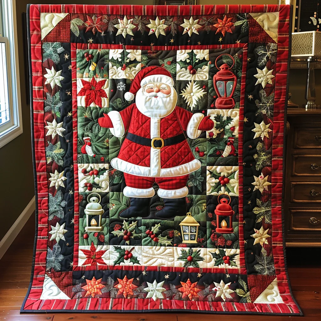 X-mas Quilted Blanket 