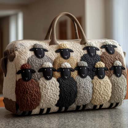 Sheep Serenity Quilted Duffle Bag GFTOHD8575