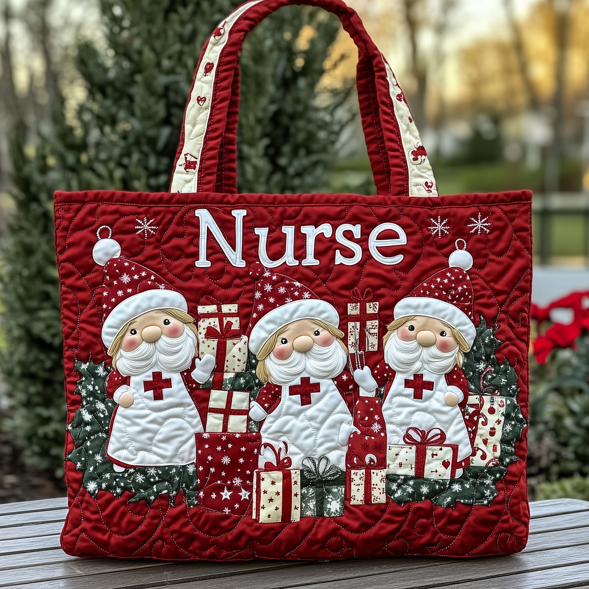 Nurse Quilted Tote Bag BGT4763