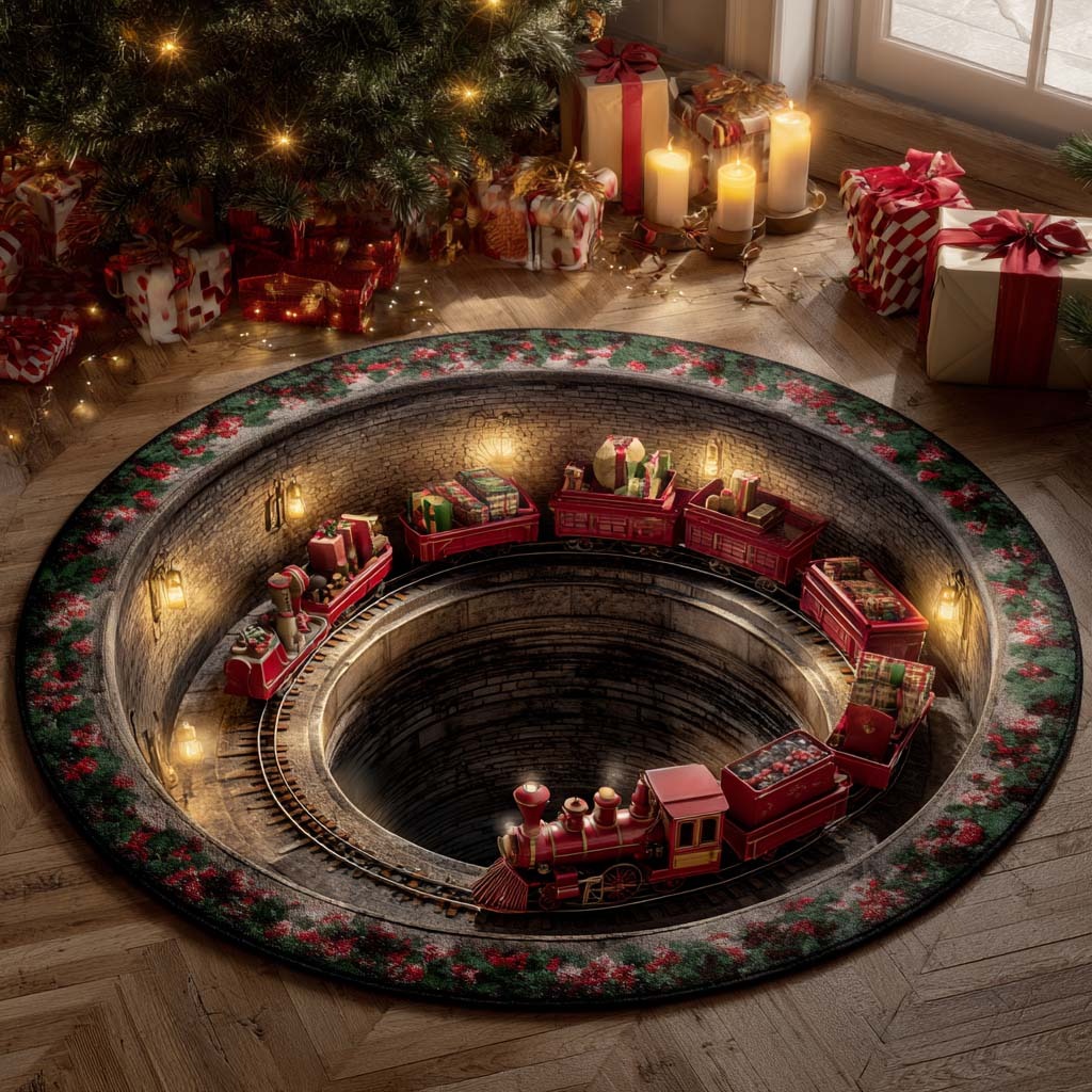 Gift Tunnel Express Round Carpet 