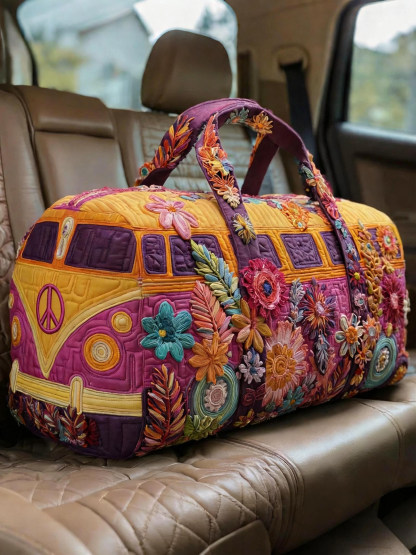 Hippie Van Quilted Duffle Bag GT63592