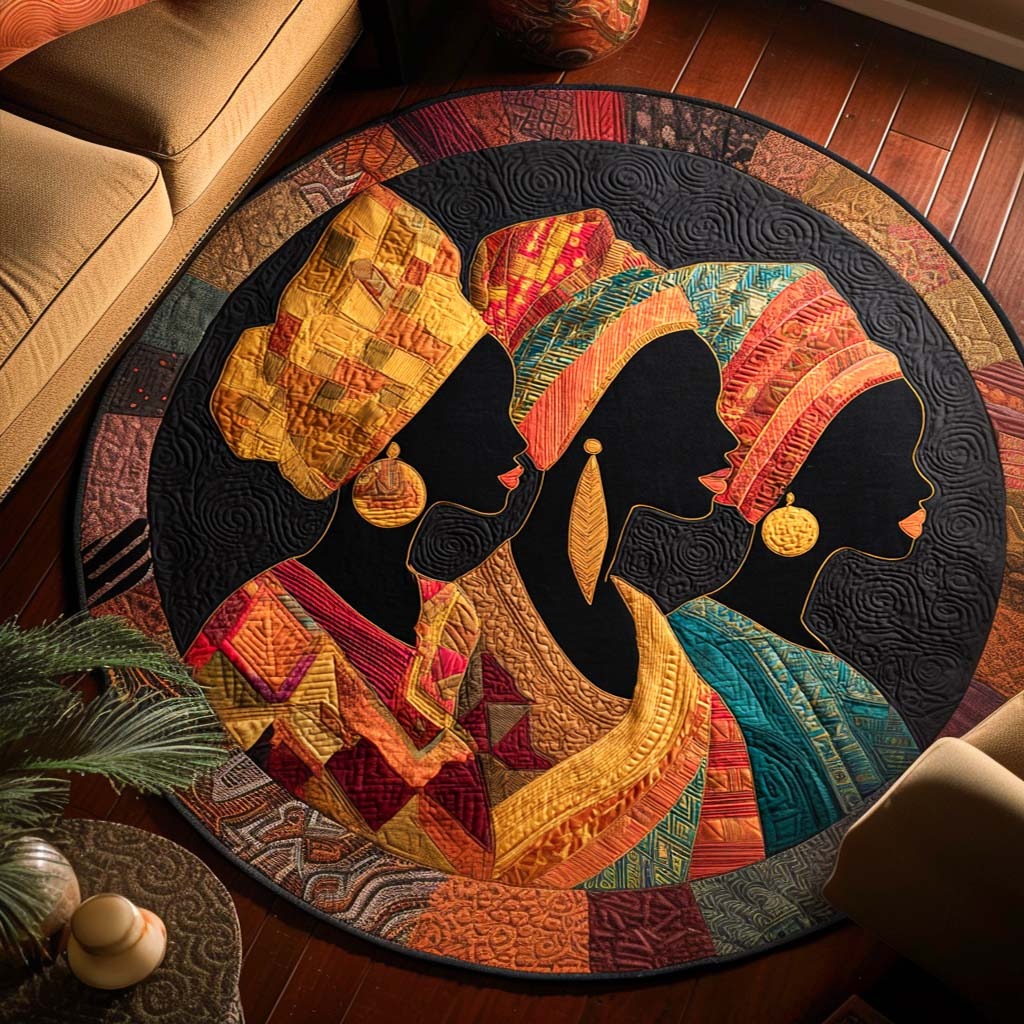Tribal Essence Round Carpet