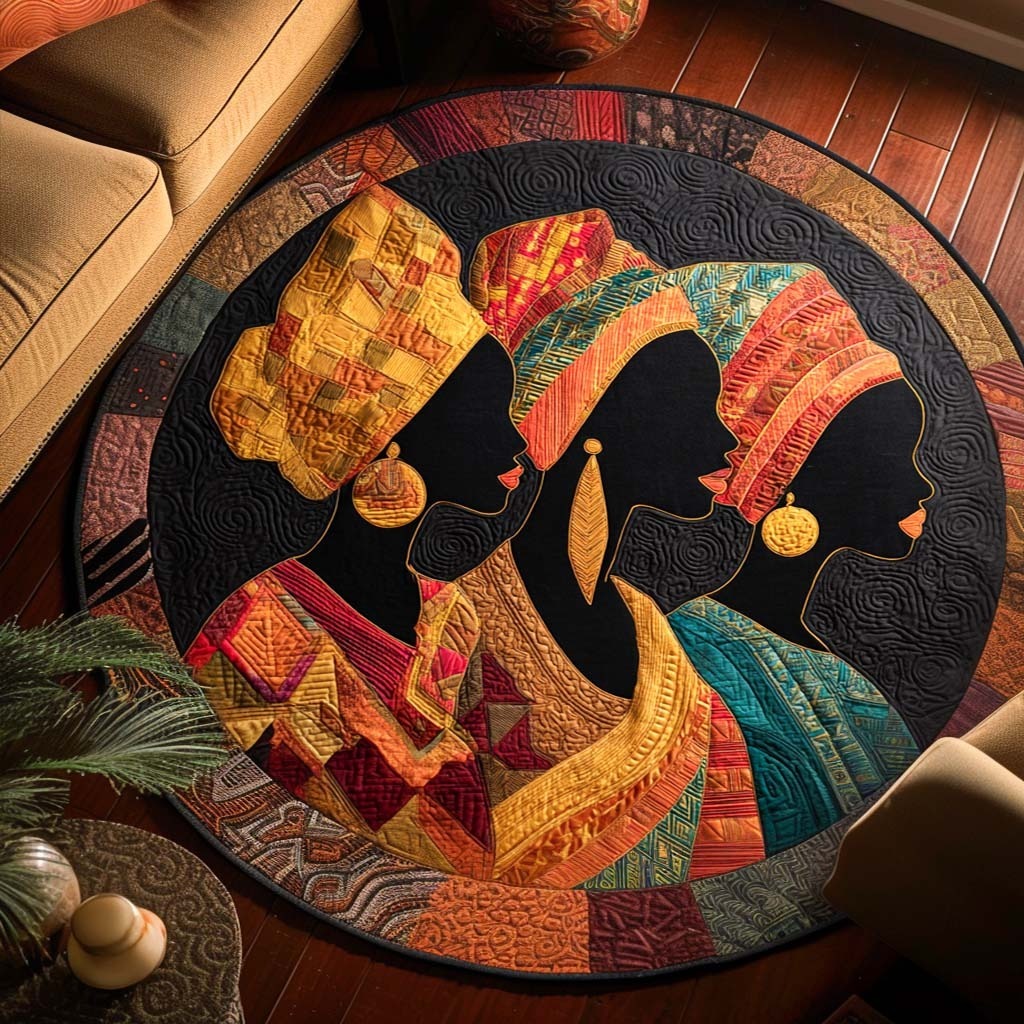 Tribal Essence Round Carpet