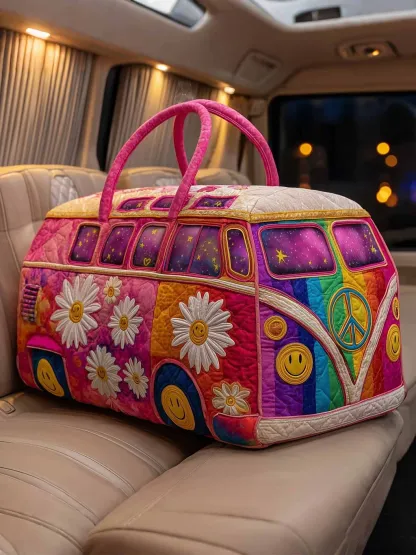 Hippie Van Quilted Duffle Bag EU16495