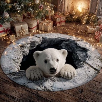 Bear Round Carpet