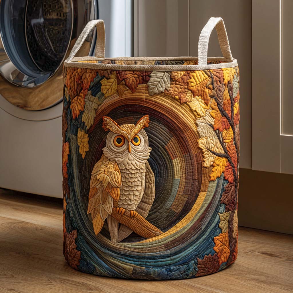 Amber Wisdom Quilted Laundry Basket NCU0NXD981