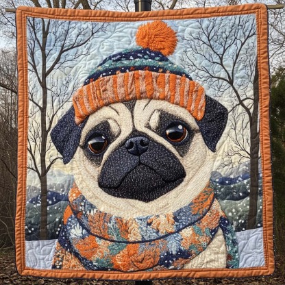 Dog Quilted Blanket