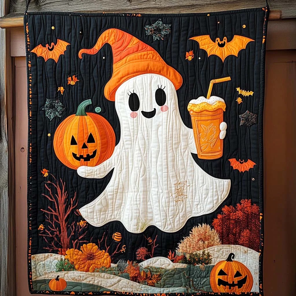 Halloween Quilted Blanket 