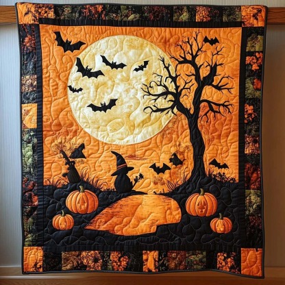 Halloween Quilted Blanket 