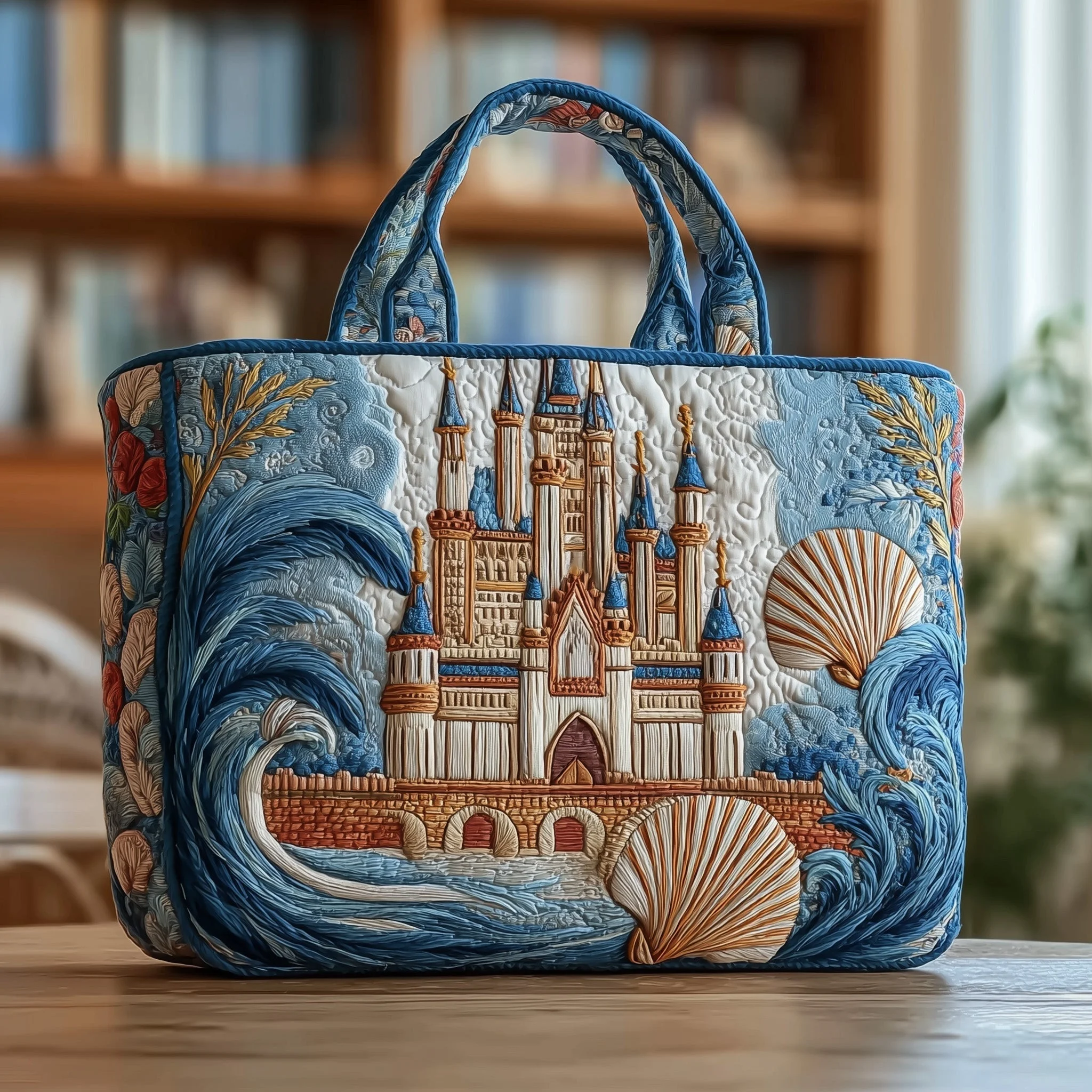 Ocean Breeze Quilted Tote Bag GFTOMA2169
