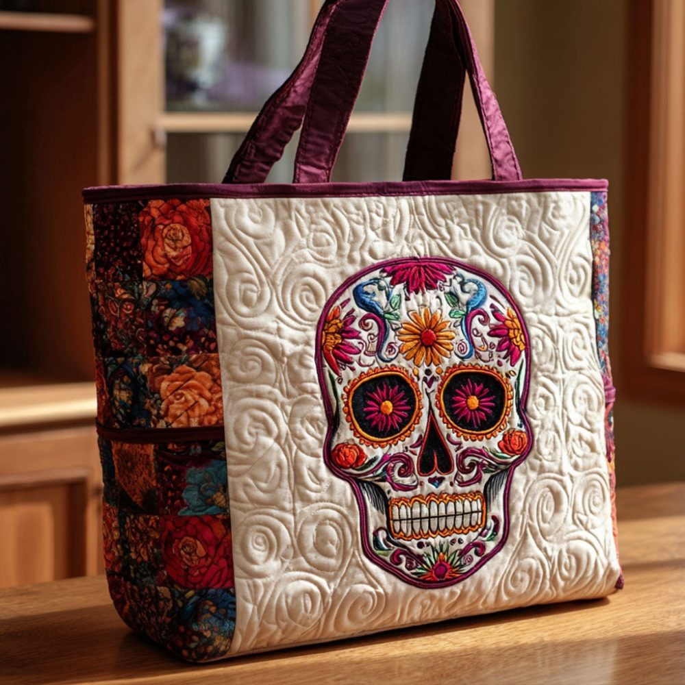 Afterlife Fiesta Quilted Tote Bag