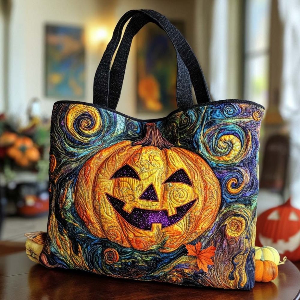 Bewitching Hour Quilted Tote Bag