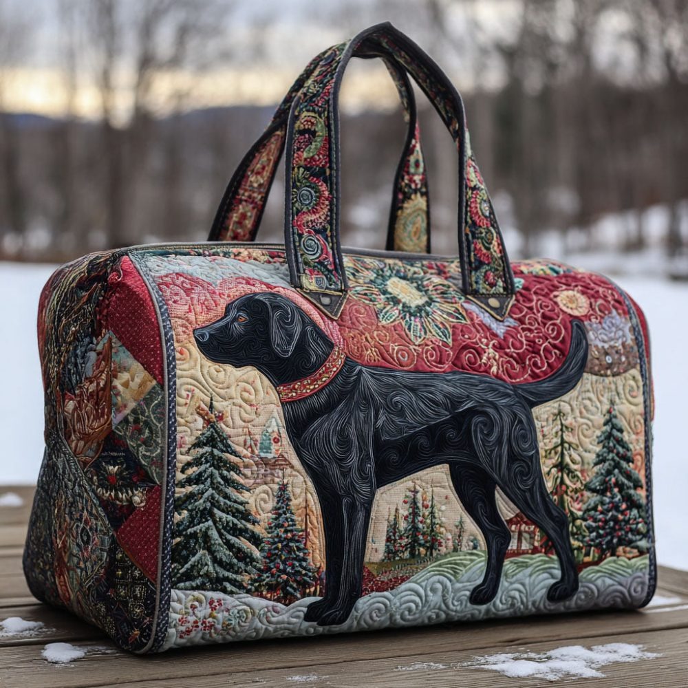 Black Ice Buddy Quilted Duffle Bag