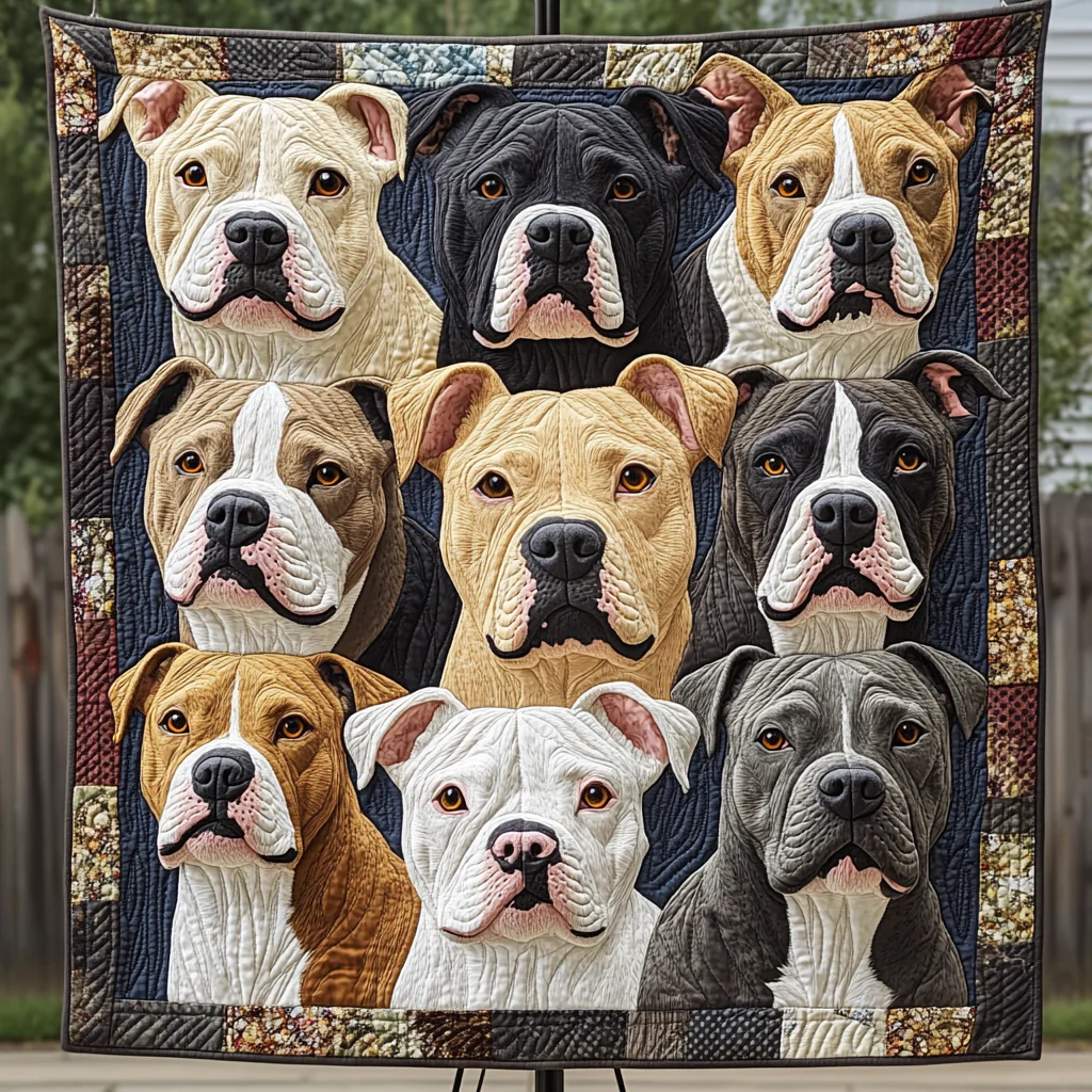 Bold Guardians Quilted Blanket