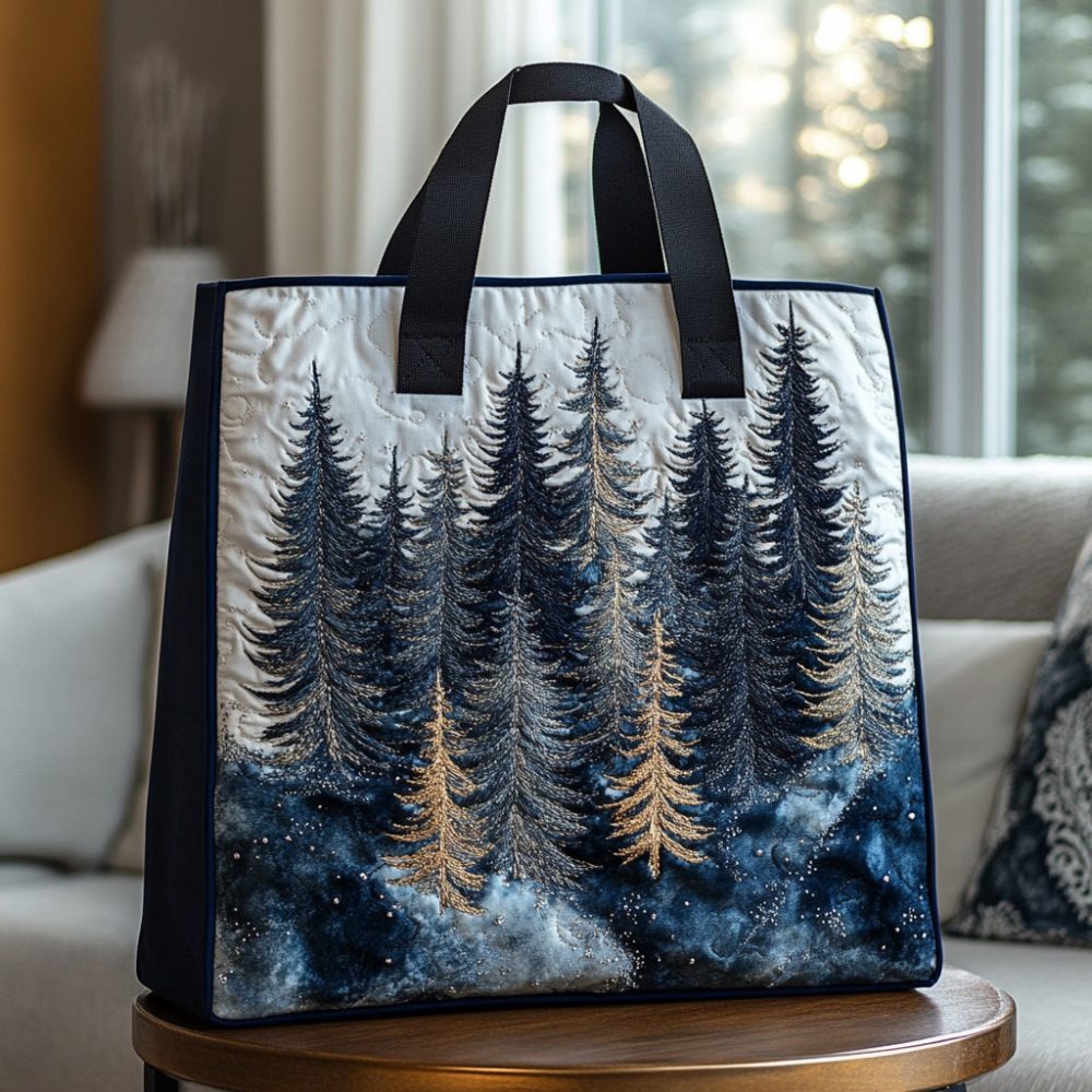 Fernlight Quilted Tote Bag
