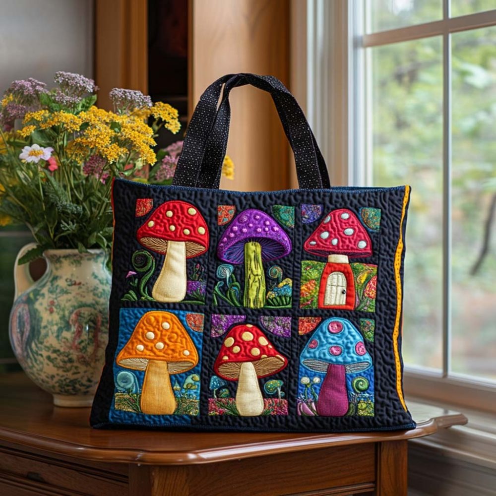Magic Grove Quilted Tote Bag