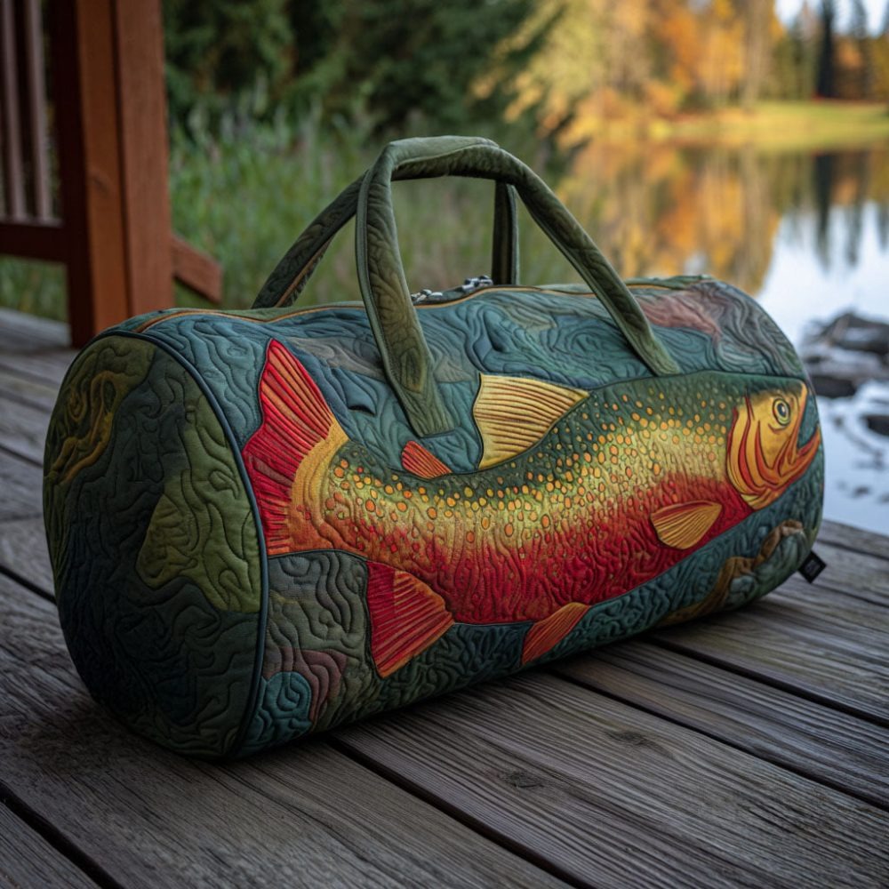 Morning Bite Quilted Duffle Bag