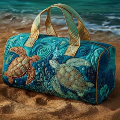 Ocean Duo Quilted Duffle Bag