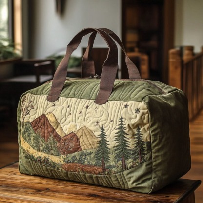 Pine Meadow Quilted Duffle Bag