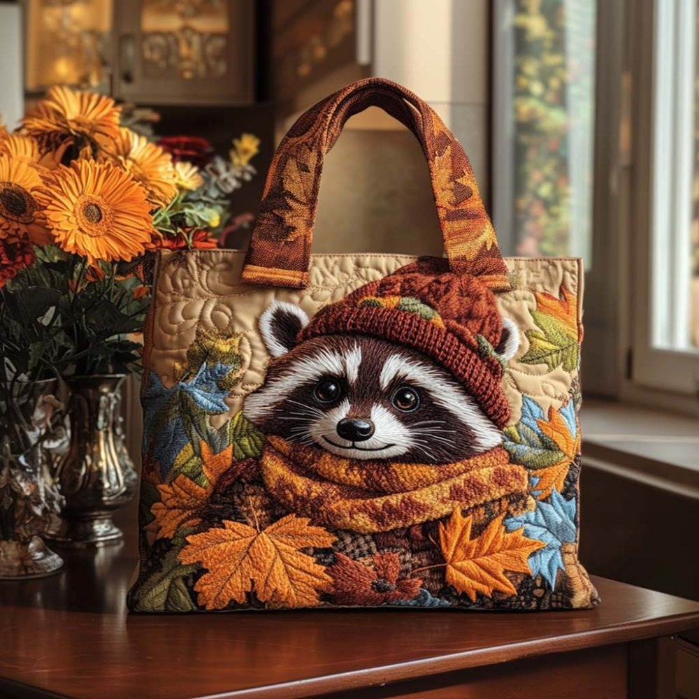 Playful Paws Quilted Tote Bag
