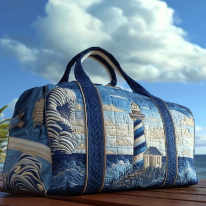 Steady Glow Quilted Duffle Bag