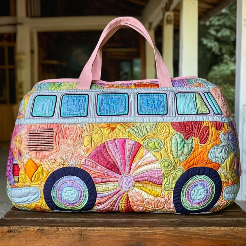 Sunshine Miles Quilted Duffle Bag