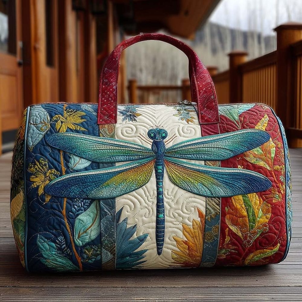 Timeless Flutter Quilted Duffle Bag